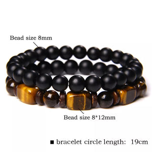 Daichi Beaded 2pc Bracelet