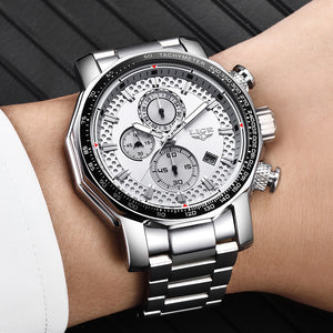 Emanuele Luxury Steel Watch