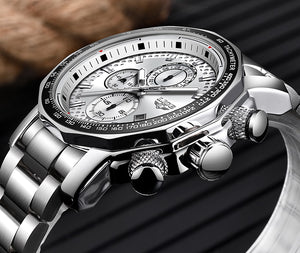 Emanuele Luxury Steel Watch