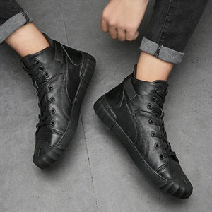 Riku Genuine Leather Sneakers