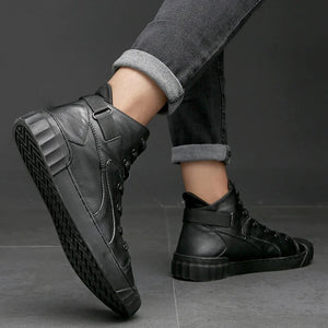 Riku Genuine Leather Sneakers