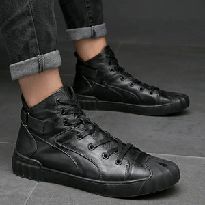 Riku Genuine Leather Sneakers