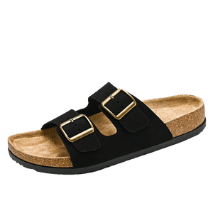 Phoenix Nubuck Leather Look Sandals