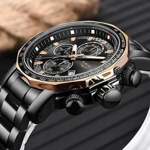 Emanuele Luxury Steel Watch