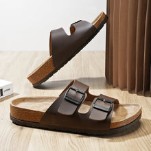 Load image into Gallery viewer, Phoenix Leather Look Sandals
