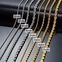 Load image into Gallery viewer, Ricardo Rope Chain Necklace
