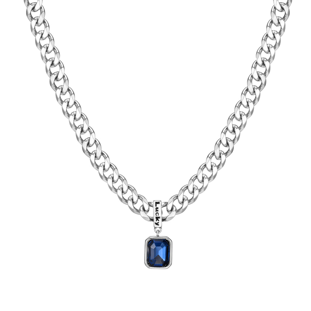 Aegean Blue Pendant Necklace