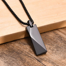 Load image into Gallery viewer, Jasper Geometric Pendant Necklace
