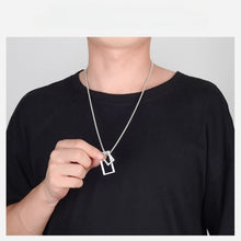 Load image into Gallery viewer, Bryson Geometric Pendant Necklace
