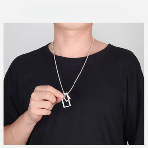 Bryson Geometric Pendant Necklace