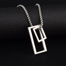 Load image into Gallery viewer, Bryson Geometric Pendant Necklace
