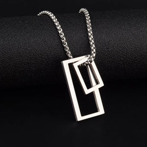 Bryson Geometric Pendant Necklace