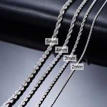 Load image into Gallery viewer, Ricardo Rope Chain Necklace
