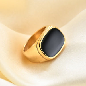 Cosme S/Steel Signet Ring