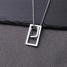 Load image into Gallery viewer, Bryson Geometric Pendant Necklace
