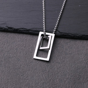 Bryson Geometric Pendant Necklace