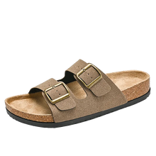 Load image into Gallery viewer, Phoenix Nubuck Leather Look Sandals
