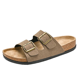 Phoenix Nubuck Leather Look Sandals