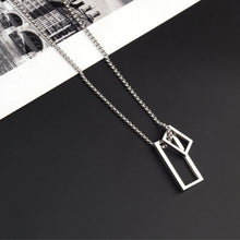 Load image into Gallery viewer, Bryson Geometric Pendant Necklace
