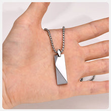 Load image into Gallery viewer, Jasper Geometric Pendant Necklace
