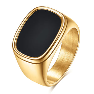 Cosme S/Steel Signet Ring