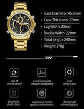 Load image into Gallery viewer, Massimo Luxury Steel watch
