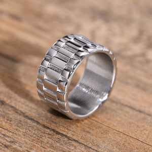 Duante S/Steel Watchband Ring