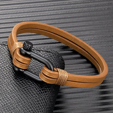 Load image into Gallery viewer, Emilio Leather Bracelet
