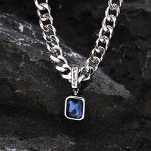 Load image into Gallery viewer, Aegean Blue Pendant Necklace
