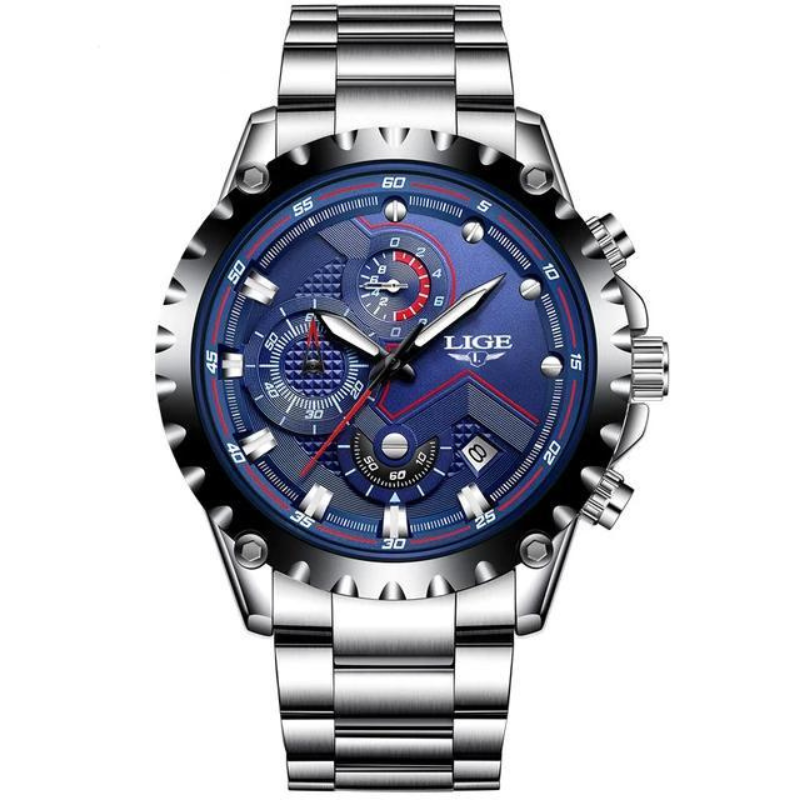 Sebastian Luxury Steel Watch