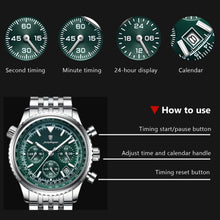 Load image into Gallery viewer, Louis Luxury Steel Watch
