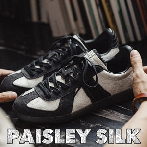 Abel Paisley Silk Sneakers