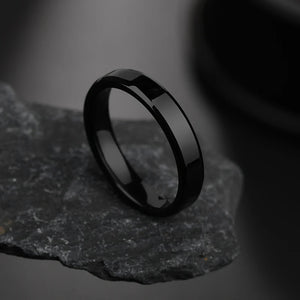 Simple Band S/Steel Ring (1A)