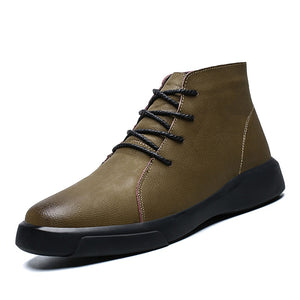 Julien Genuine Leather Sneaker Boots