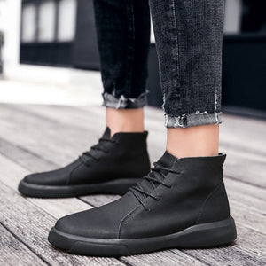 Julien Genuine Leather Sneaker Boots