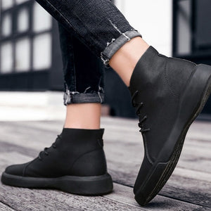 Julien Genuine Leather Sneaker Boots