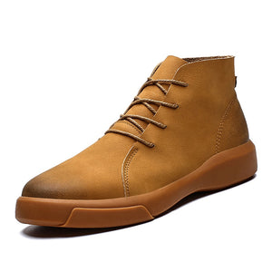 Julien Genuine Leather Sneaker Boots