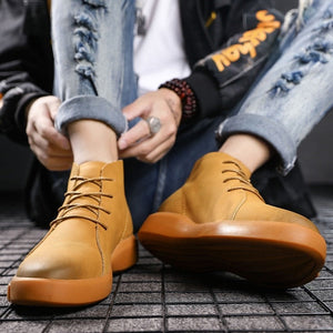 Julien Genuine Leather Sneaker Boots