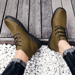 Julien Genuine Leather Sneaker Boots