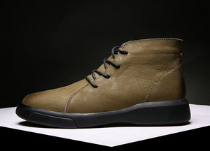 Julien Genuine Leather Sneaker Boots