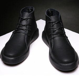 Julien Genuine Leather Sneaker Boots