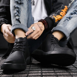 Julien Genuine Leather Sneaker Boots