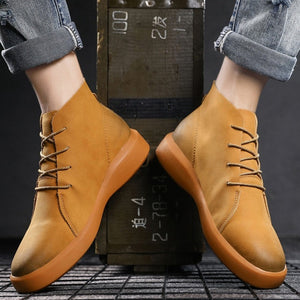 Julien Genuine Leather Sneaker Boots