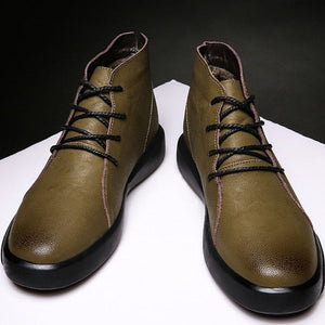 Julien Genuine Leather Sneaker Boots