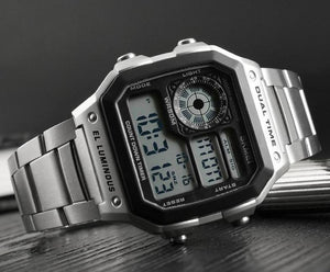 McCoy Digi Steel Watch - Sidewalk Tramp