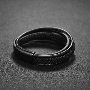 Stanton Leather Bracelet - Sidewalk Tramp