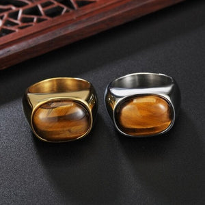 Carpo Tiger Eye Stone Ring