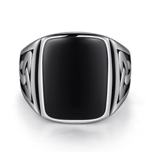 Load image into Gallery viewer, Thyone Titanium Signet Ring
