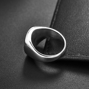 Anthe Stainless Steel Signet Ring