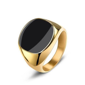 Anthe Stainless Steel Signet Ring